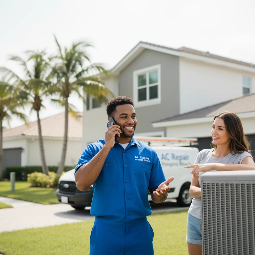 AC Repair Pompano Beach customer support in Winnfield